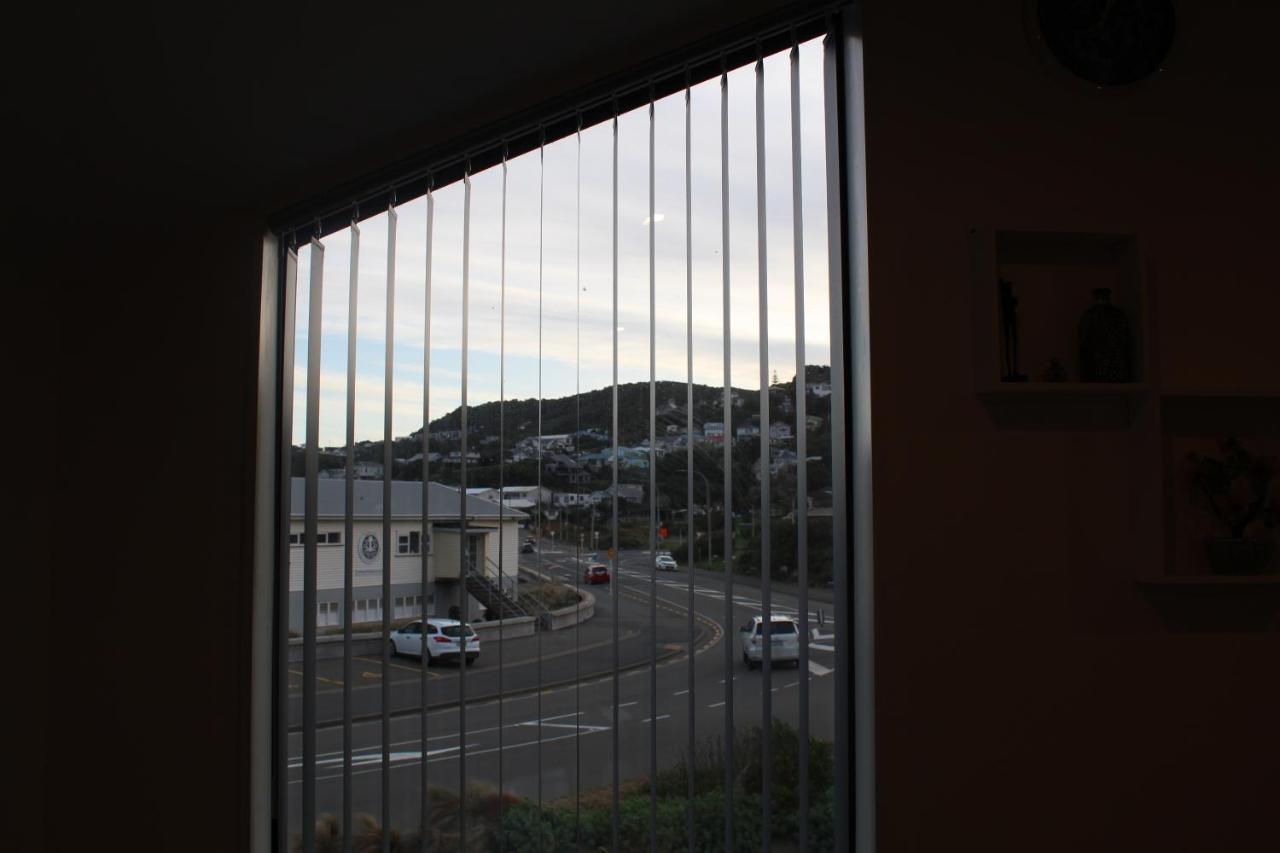 Modern & Cosy Studio Unit On Island Bay Beachfront Wellington Esterno foto